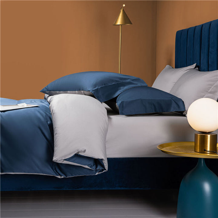100% long-staple Egyptian cottonDuvet Cover