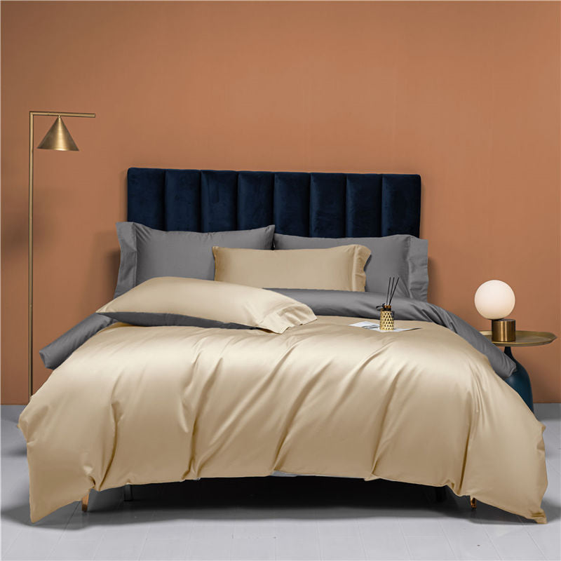 100% long-staple Egyptian cottonDuvet Cover.