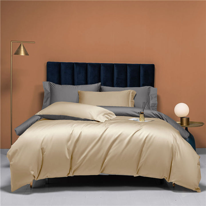 100% long-staple Egyptian cottonDuvet Cover.