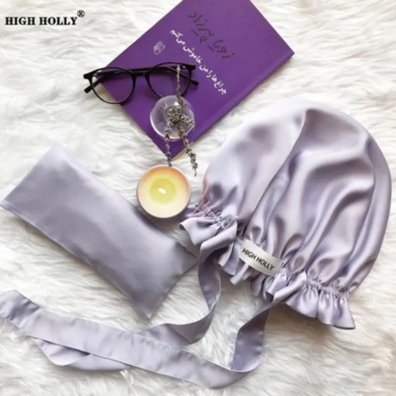 100% Mulberry Silk Sleep Cap | Hair Care