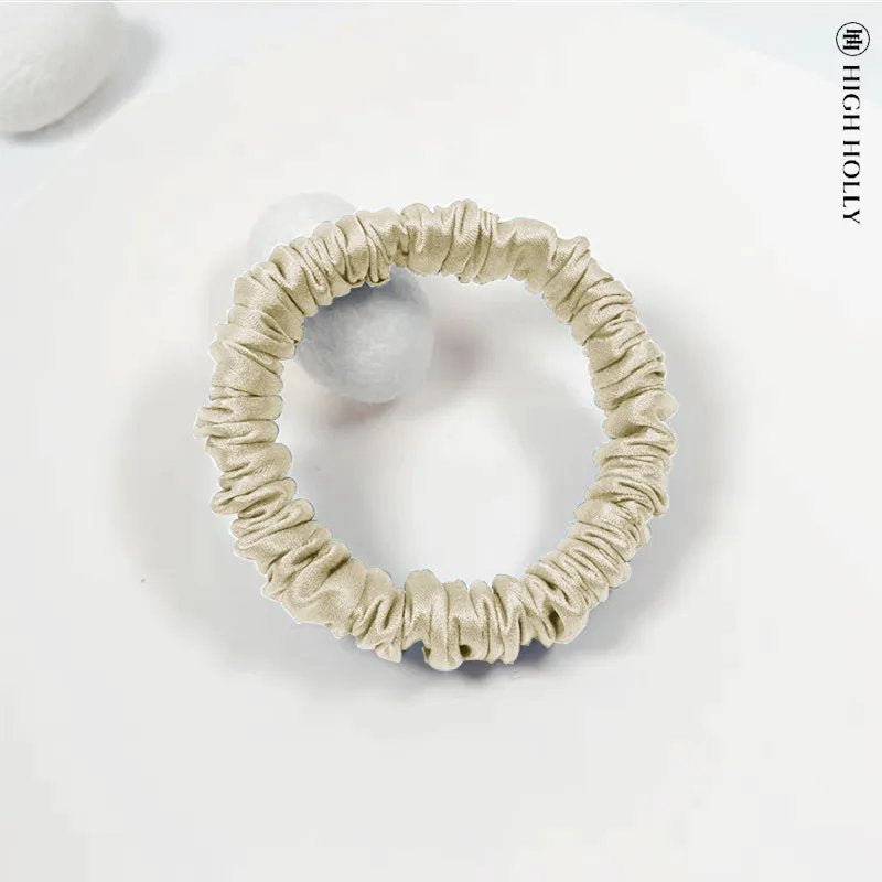 32-Piece Mulberry Silk Hair Scrunchie Set
