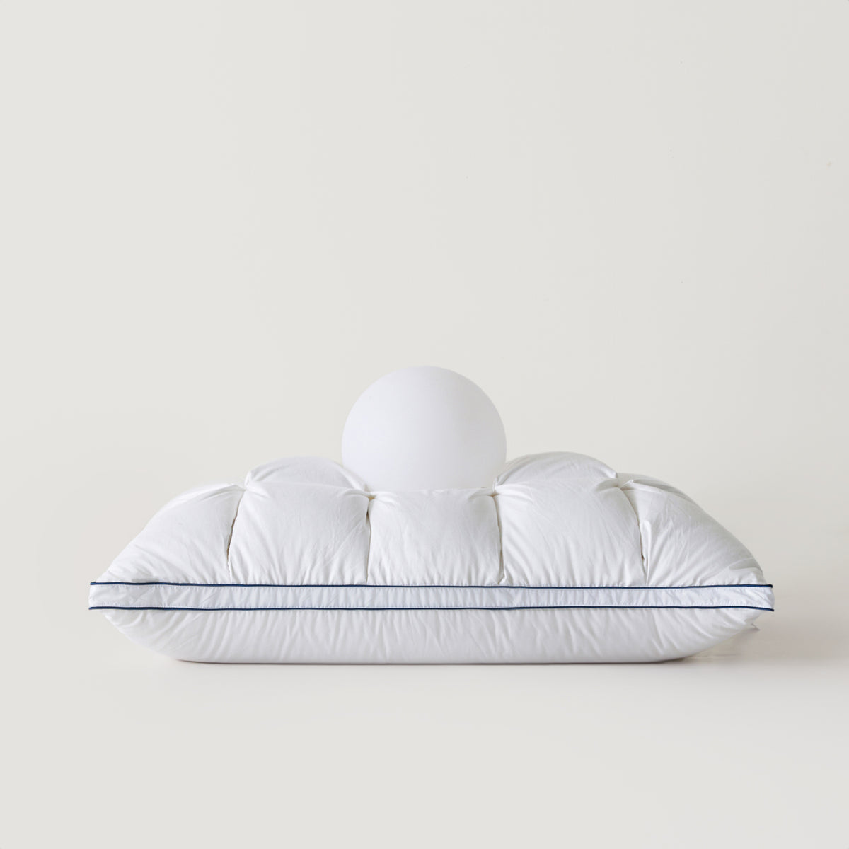Premium Puff Grid Goose Down Pillow