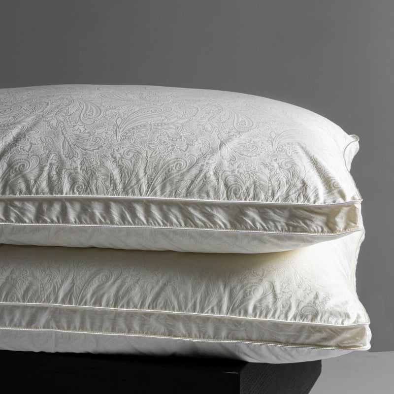 Adjustable White Goose Down Pillow