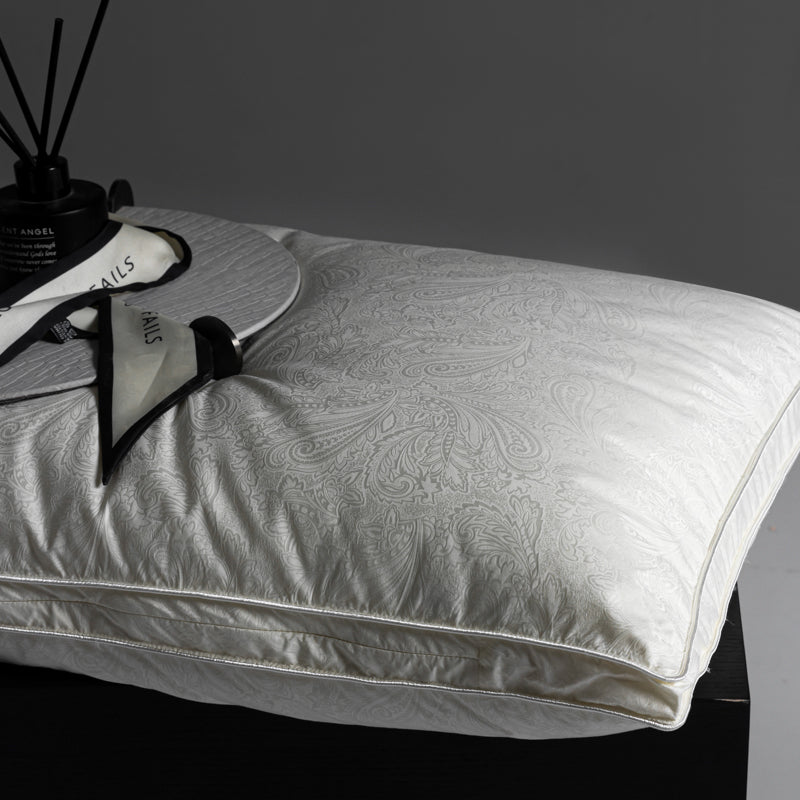 Adjustable White Goose Down Pillow