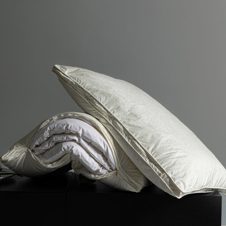 3-in-1 Adjustable White Goose Down Pillow