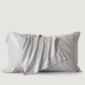 Luxe Lyocell & Cotton Sateen Pillowcase – Silver Leaf
