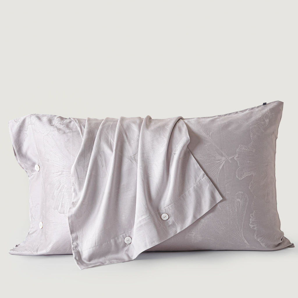 Luxe Lyocell & Cotton Sateen Pillowcase – Ginkgo