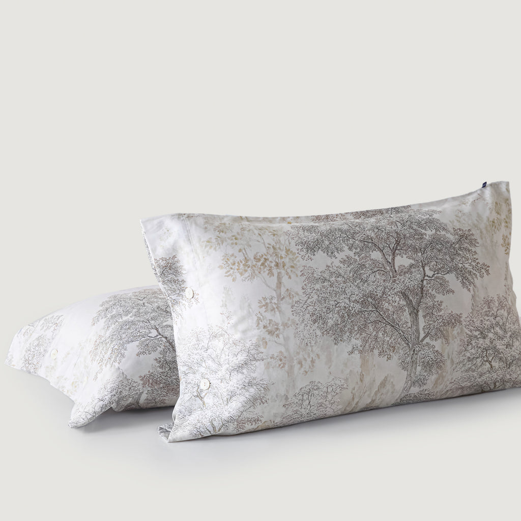 Luxe Lyocell & Cotton Pillowcase – Forest Ink