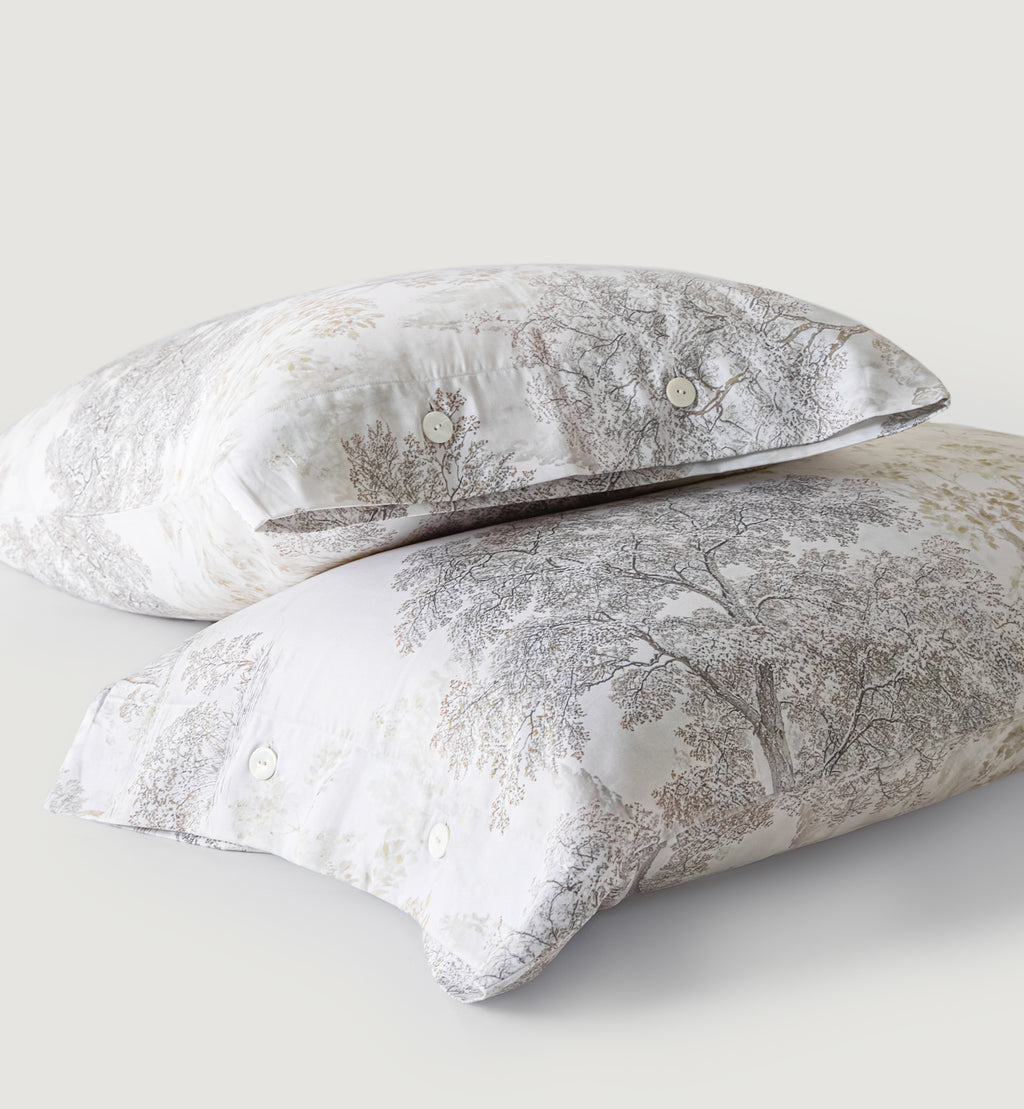 Luxe Lyocell & Cotton Pillowcase – Forest Ink