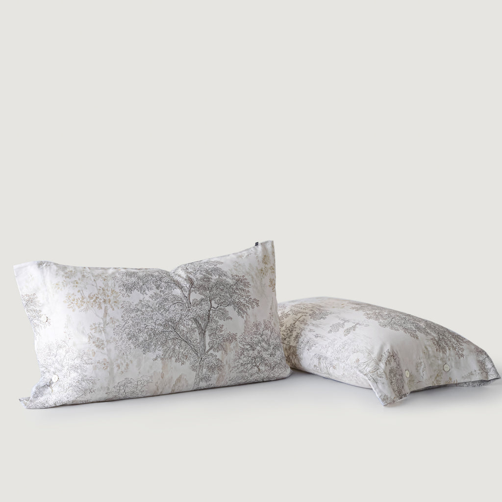 Luxe Lyocell & Cotton Pillowcase – Forest Ink
