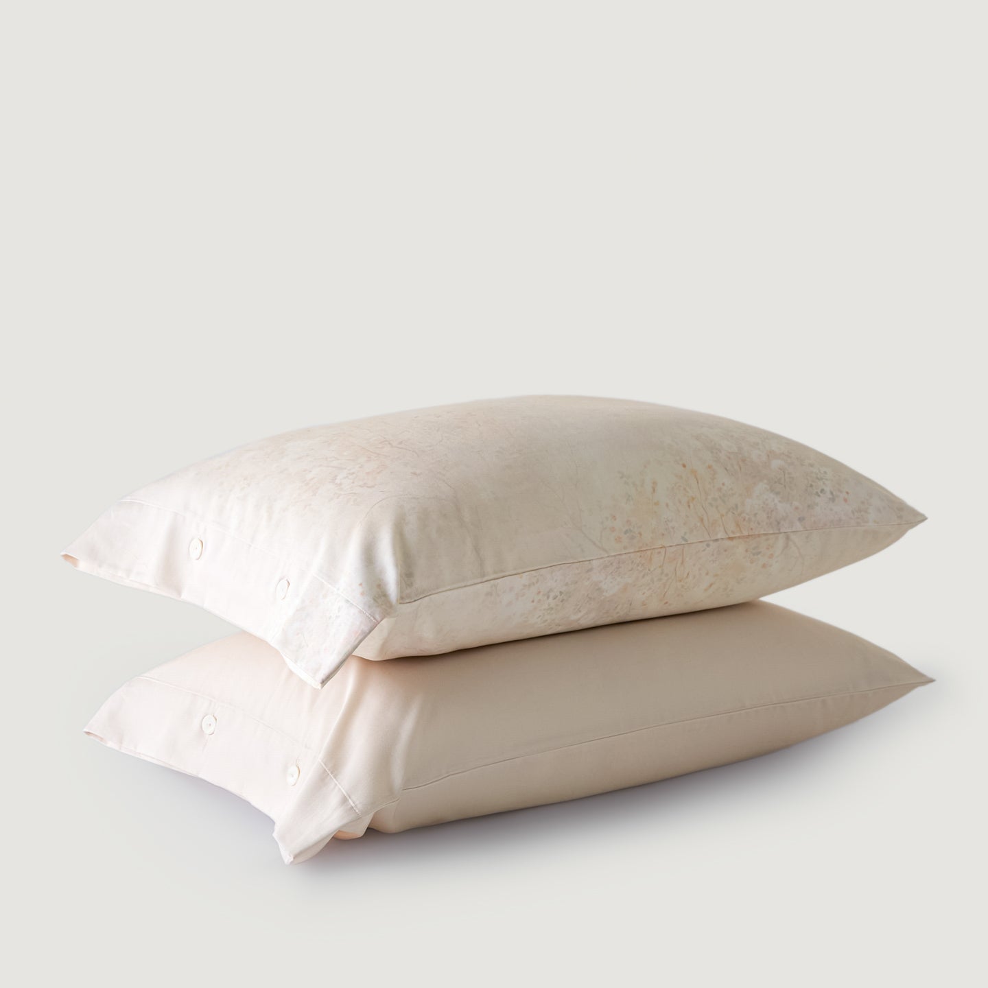 Luxe Lyocell & Cotton Pillowcase – Dotted Blossoms