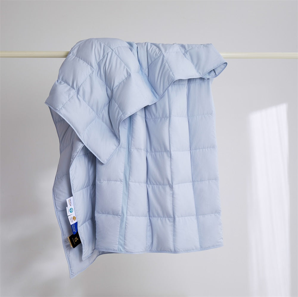 Summer Canadian White Goose Down Duvet - Lightweight Comfort