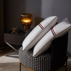 Luxe Stars Stripes Goose Down Pillow