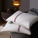 Luxe Stars Stripes Goose Down Pillow