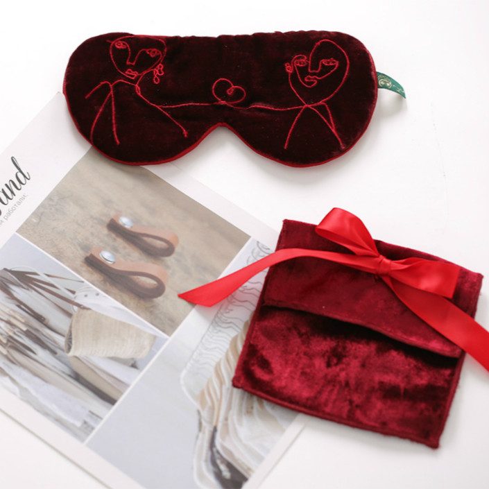 Velvet Silk Sleep Mask | Adjustable Light-Blocking