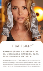 AC-Safe Silk Hand Mask | Night Care Gloves