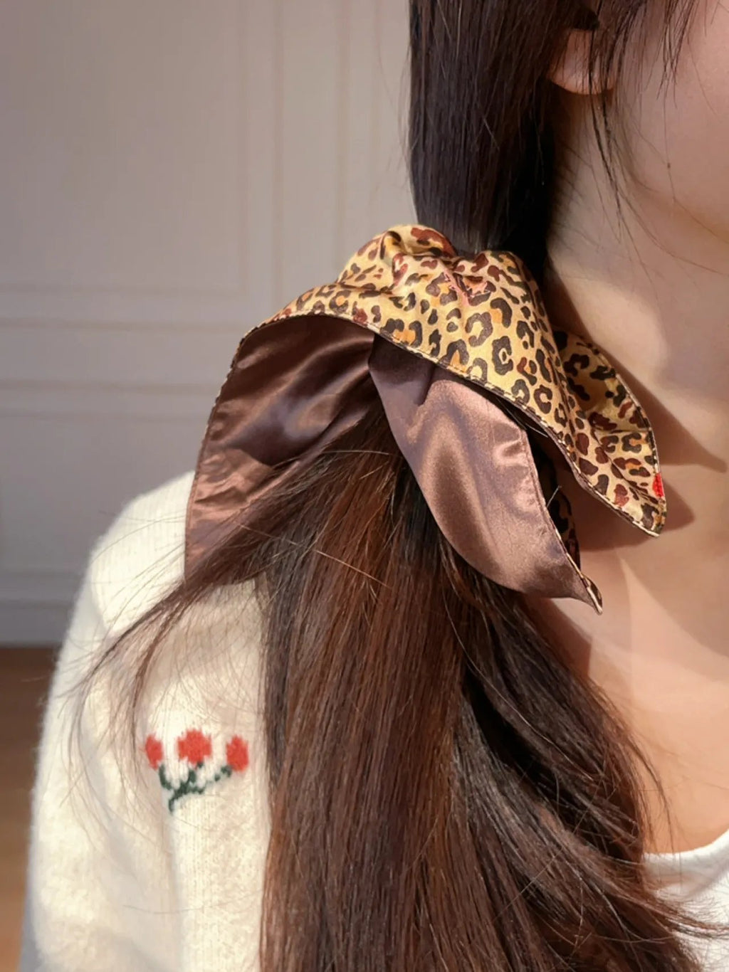 Silk Hair Tie Set | Dual-Tone Design
