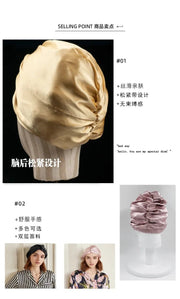 Double Layer Silk Sleep Cap | Hair Protection