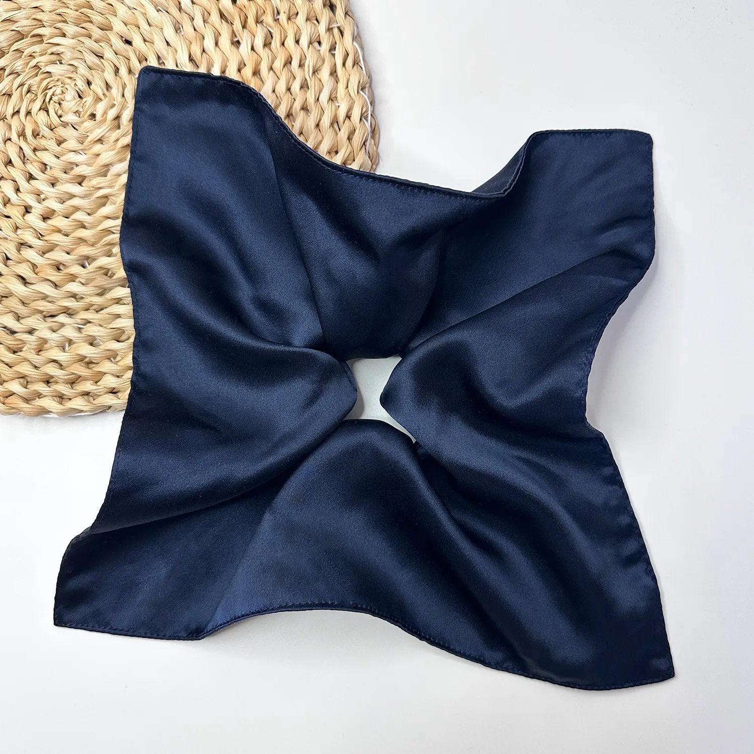 Silk French Scrunchie | Premium Hair Accessory