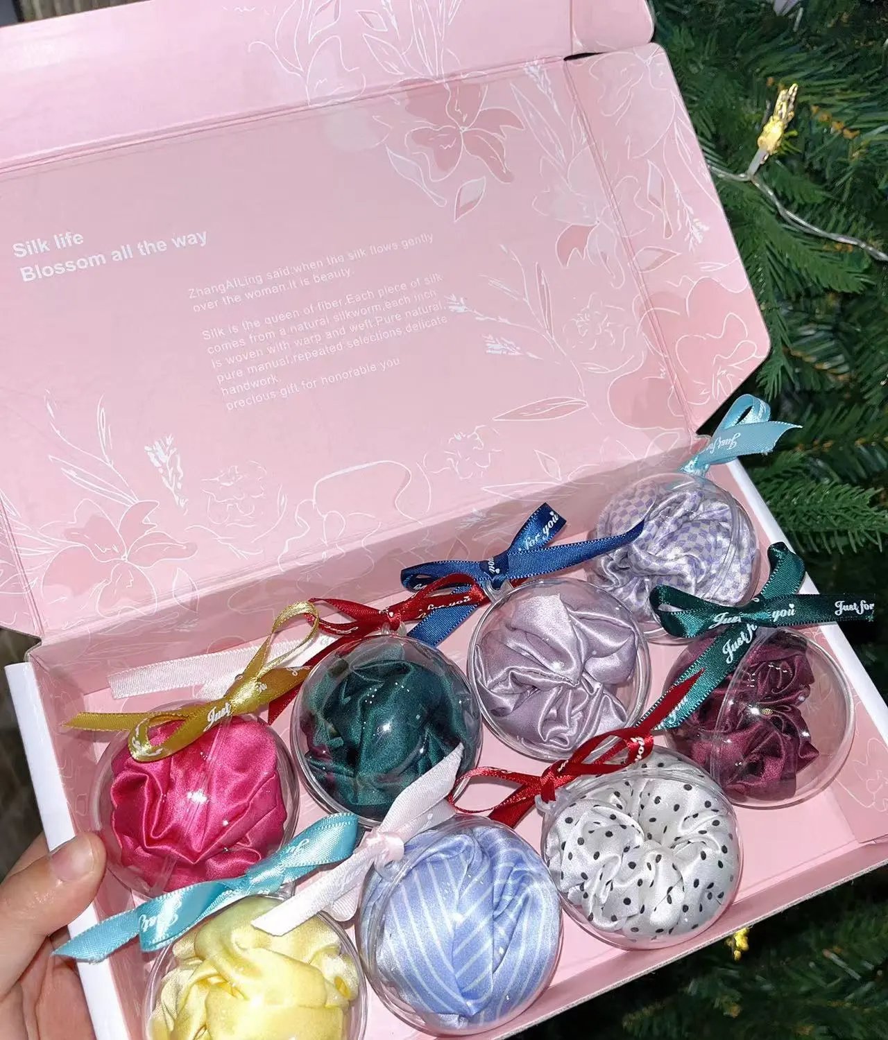 Pure Mulberry Silk Hair Tie | Gift Set