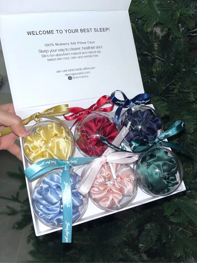 Pure Mulberry Silk Hair Tie | Gift Set