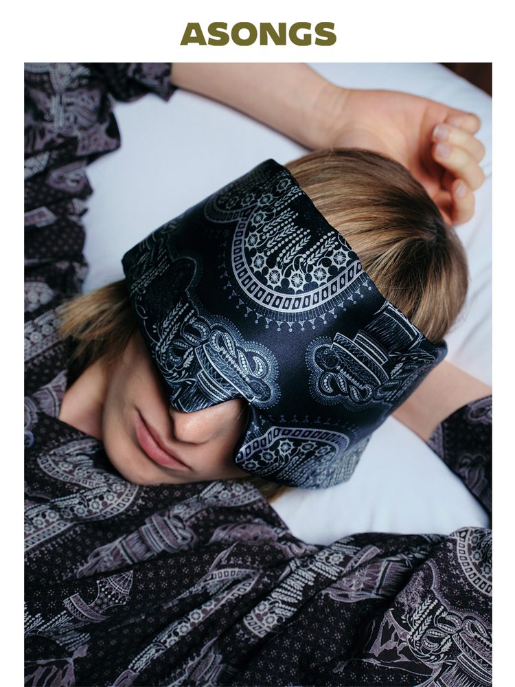 ASONGS Silk Sleep Mask | Foldable
