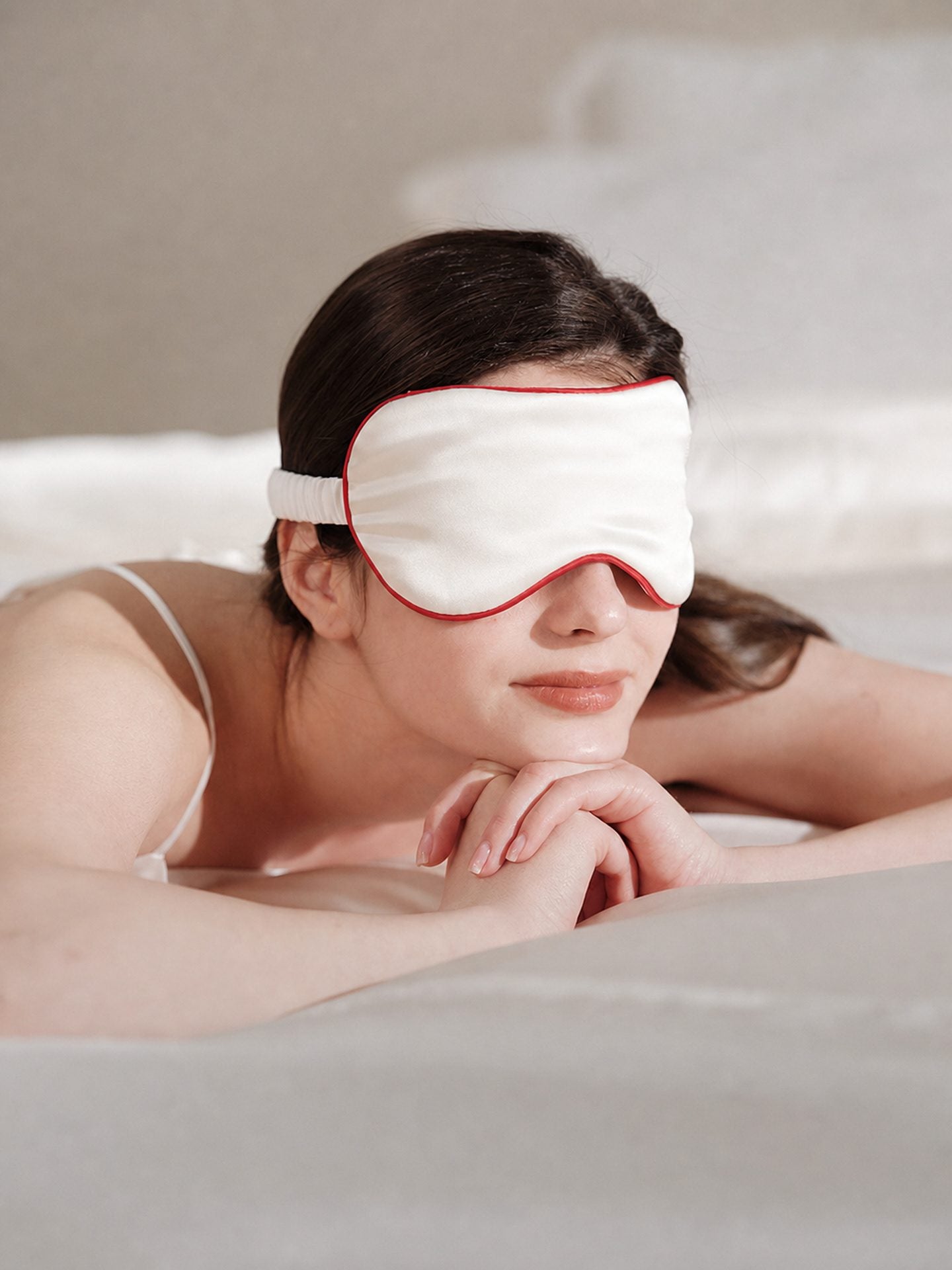 Mulberry Silk Embroidered Sleep Mask