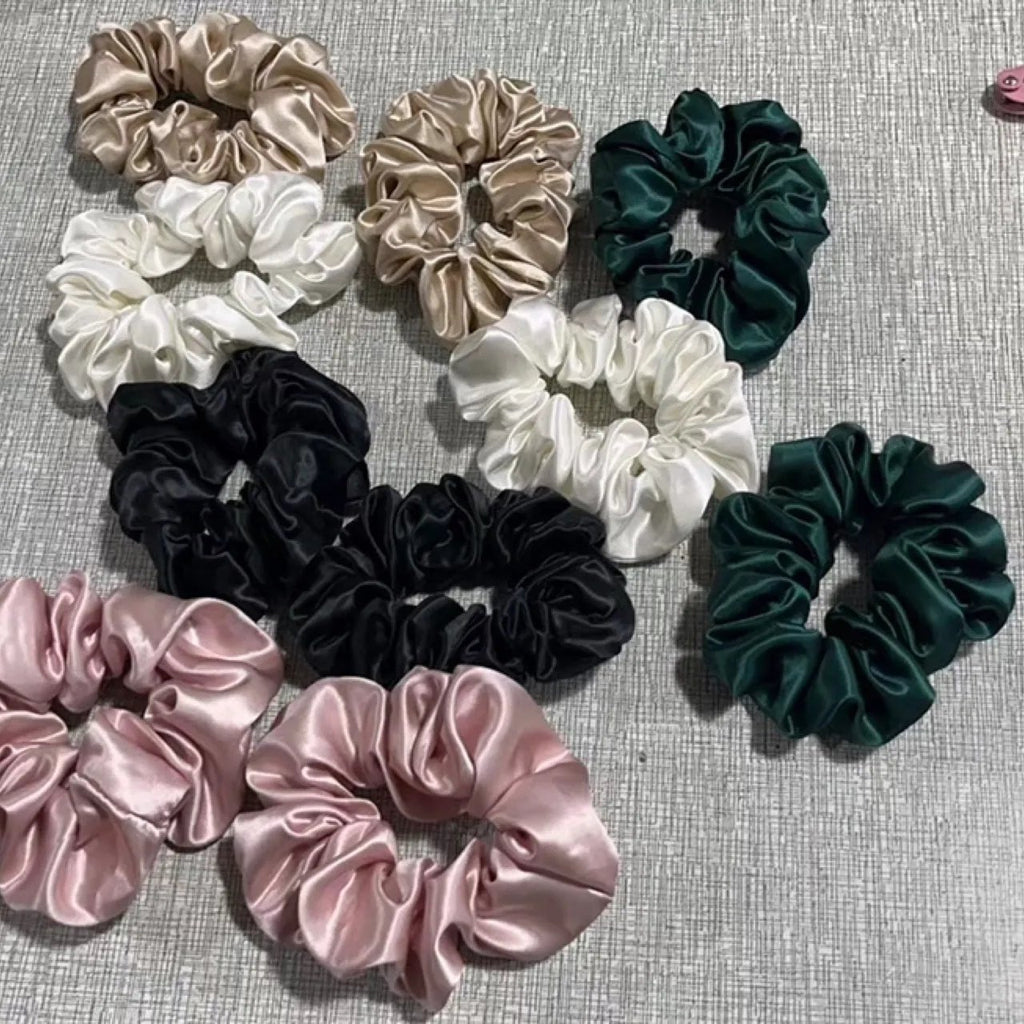 Silk Hair Scrunchie | Premium Elegance