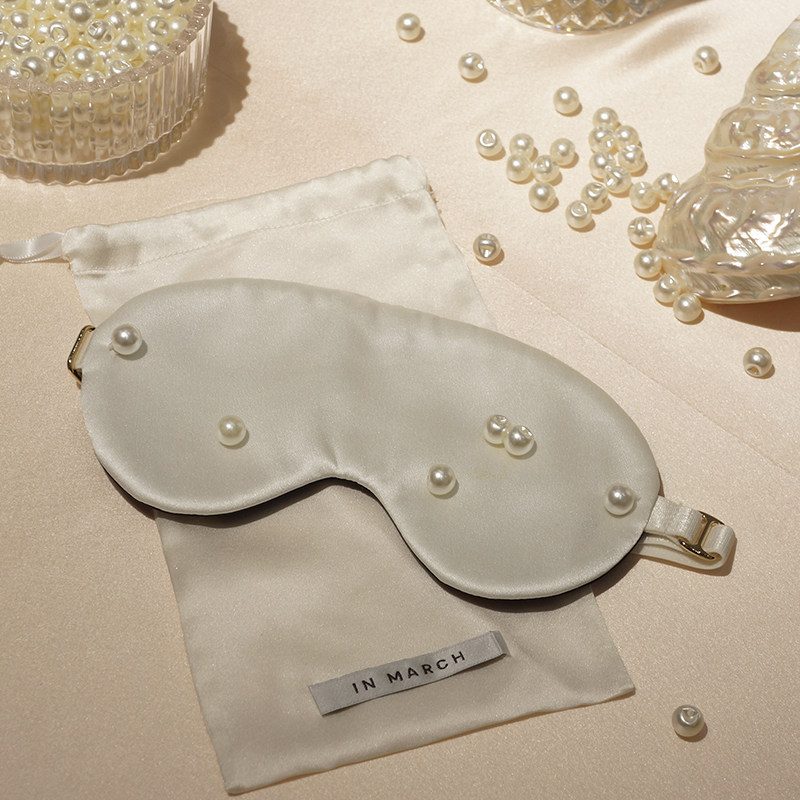 PJM INMARCH Silk Sleep Eye Mask | Custom