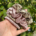 Silk Hair Tie Set | 6-Piece Combo