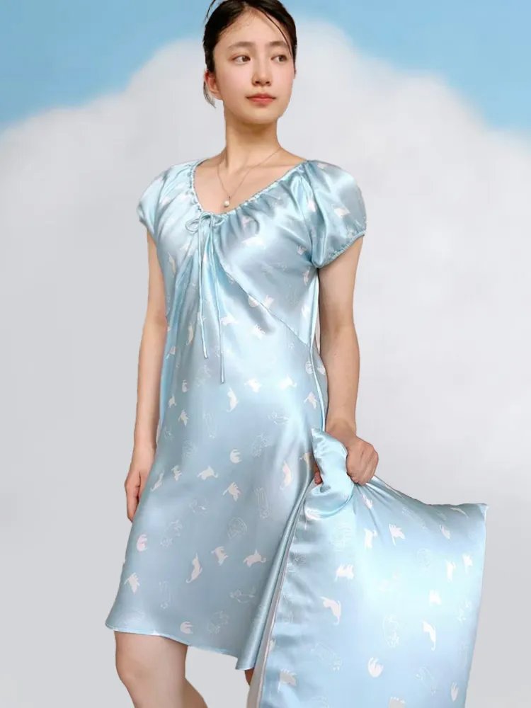 Pure Silk Sleep Dress | Luxe Loungewear