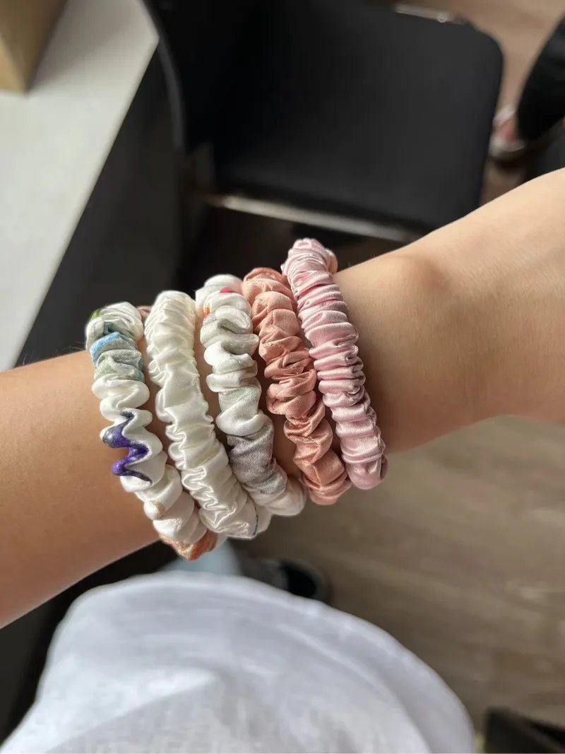 Pure Silk Hair Tie | 1cm x 22-25mm