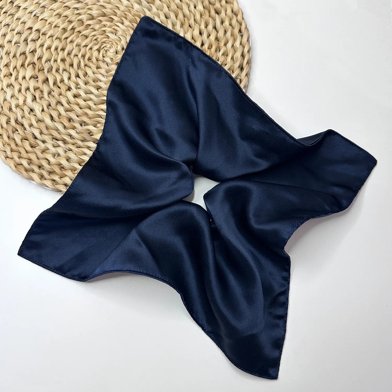 Silk French Scrunchie | Premium Hair Accessory