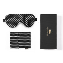 Black with White Stripes