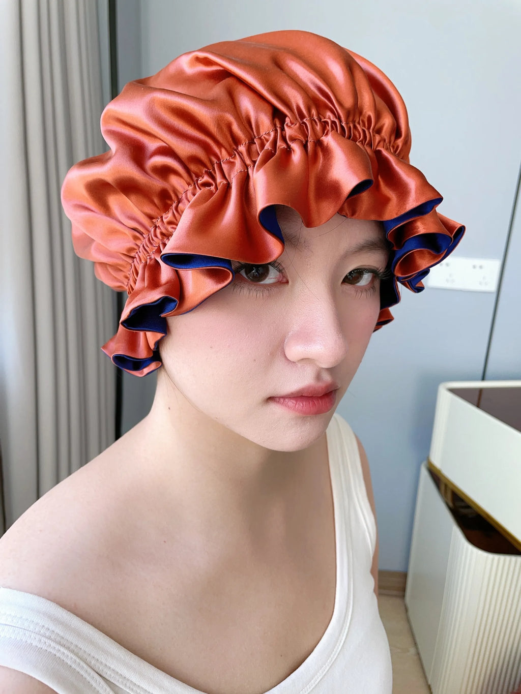 Reversible Silk Sleep Bonnet | Dual-Tone