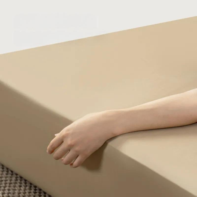 Premium Cotton Fitted Sheet Protector | 150-180cm