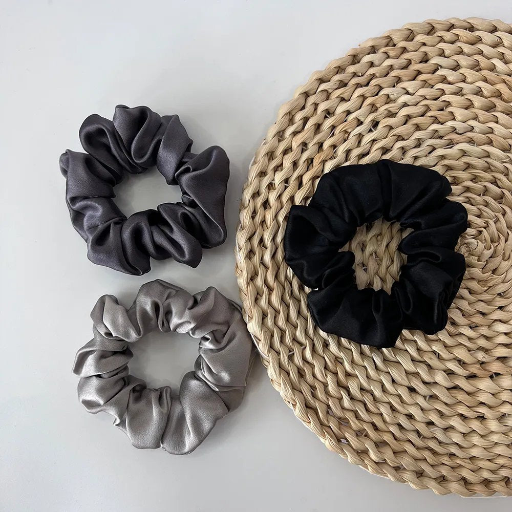Silk Hair Scrunchie | 19mm Medium