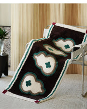 Vintage Wool Blend Rug | Anti-Slip Bedside