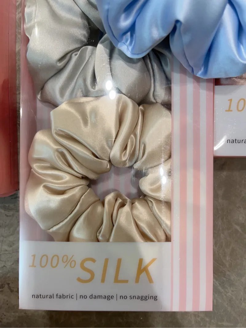Mulberry Silk Hair Scrunchie | Pack of 2