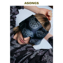 Charcoal Bamboo Lace Print