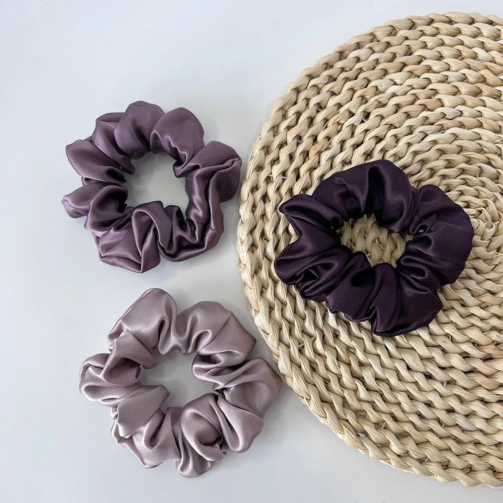 Silk Hair Scrunchie | 19mm Medium