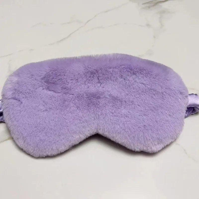 Otter Fur Silk Sleep Mask | Elastic Strap