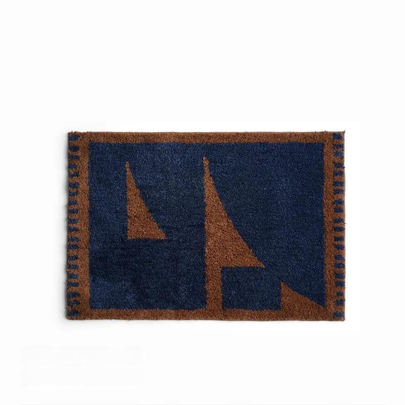 Geometric Area Rug | Anti-Slip Entryway Mat