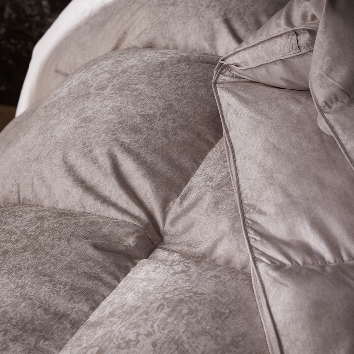 900 F.P Silk Iceland Goose Down Duvet - Grey