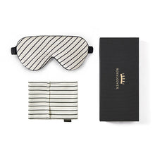 White + Black Stripes