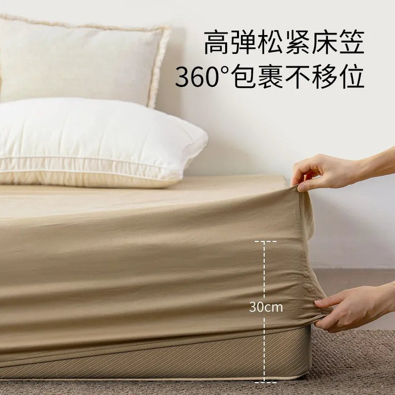Pure Cotton Fitted Sheet Protector | 150x200cm