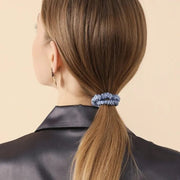 32 Muted Tone Silk Hair Scrunchies