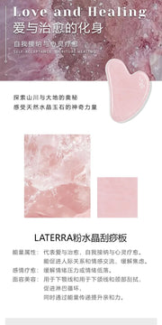 100% Natural Amethyst Gua Sha Board