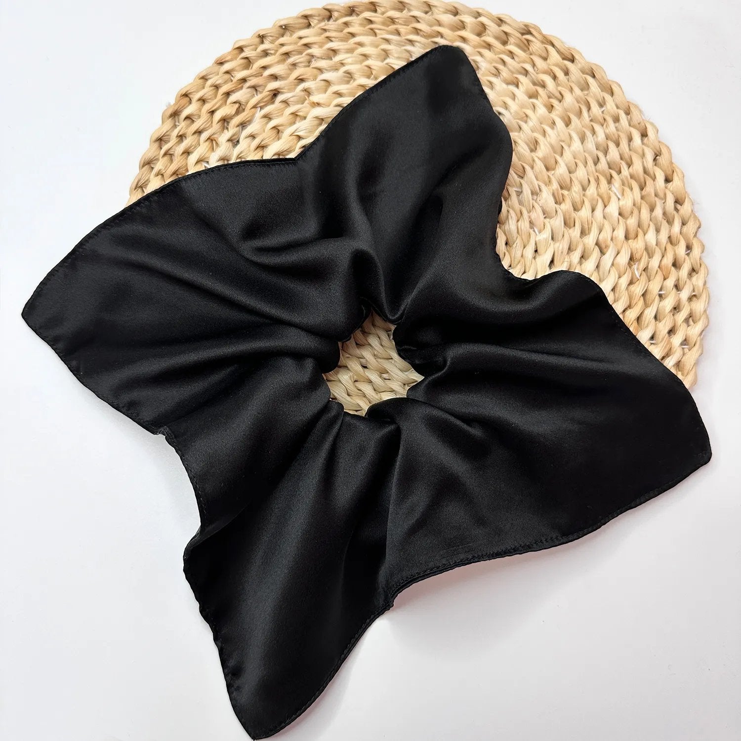 Silk French Scrunchie | Premium Hair Accessory
