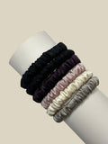 Silk Hair Ties | 1cm, 10-Pack